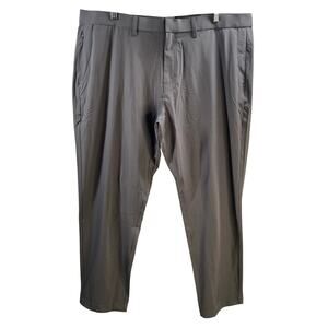 EUC Fabletics The Only Pant Gray Tech Chinos 42X32